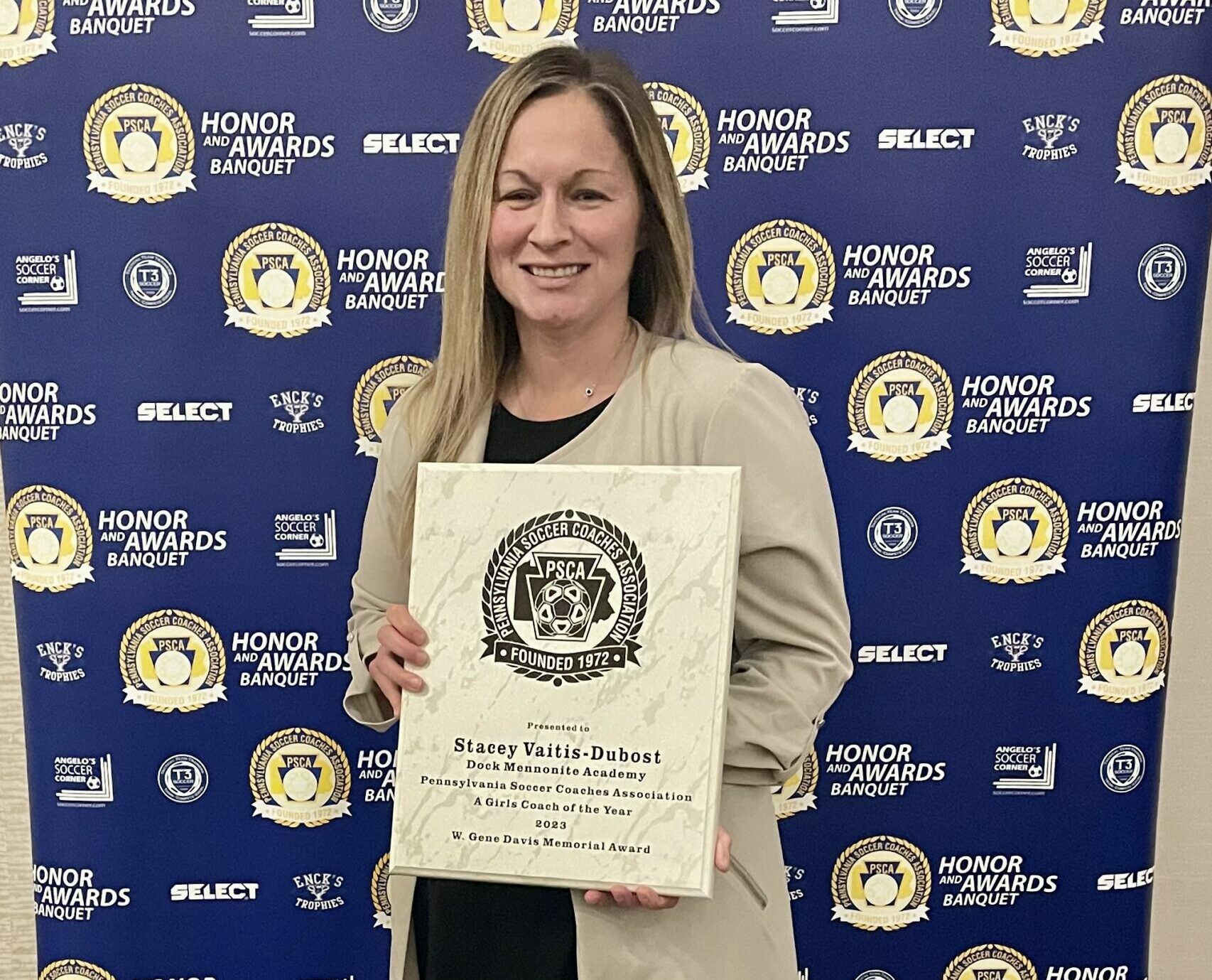 Stacey Vaitis-Dubost Named PSCA "Coach of the Year"